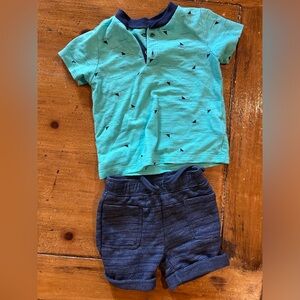 Old Navy Shark Set